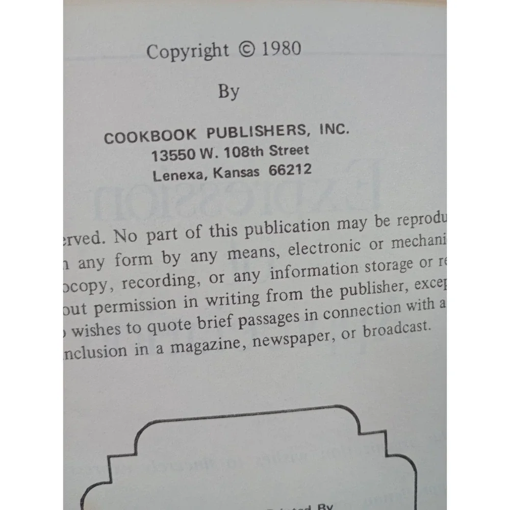 Deep Gap Volunteer Fire Department Ladies‎ Auxiliary Cookbook Deep Gap, NC 1980